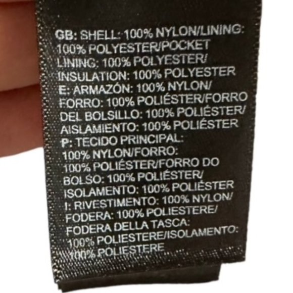 Women's The North Face Quilted Insulated Lightweight Puffer Jacket Grey SMALL - Picture 8 of 17